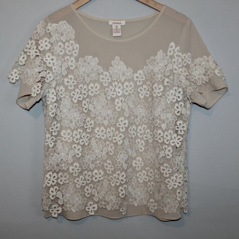 Sundance Love in a Mist Blouse Embroidered HW8946 - Picture 2 of 5